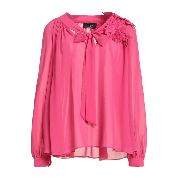 【貨物輸送無料】 クリップス レディース ティーシャツ トップス Tops Pink トップス-Tシャツ・カットソー