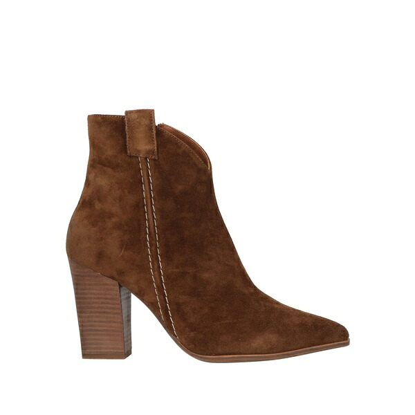 【貨物輸送無料】 青碧ノ プレミ レディース ブーツ シューズ Ankle boots Brown