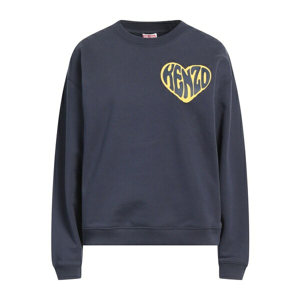 【貨物輸送無料】 ケンゾー レディース パーカー・スウェットシャツ アウター Sweatshirts Blue