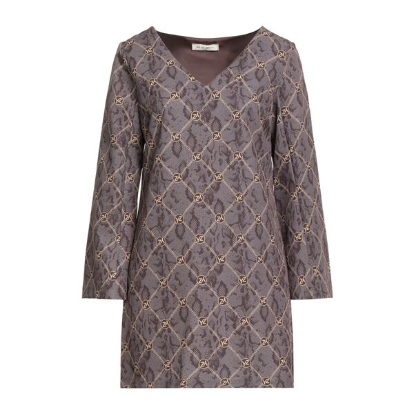 【送料無料】 イエスズィーバイエッセンツァ レディース ワンピース トップス Mini dresses Grey｜asty