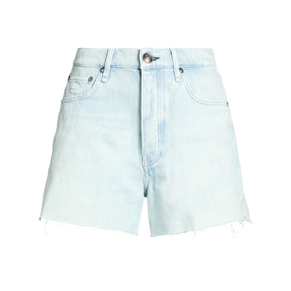 【送料無料】 ラグアンドボーン レディース デニムパンツ ボトムス Denim shorts Blue|asty