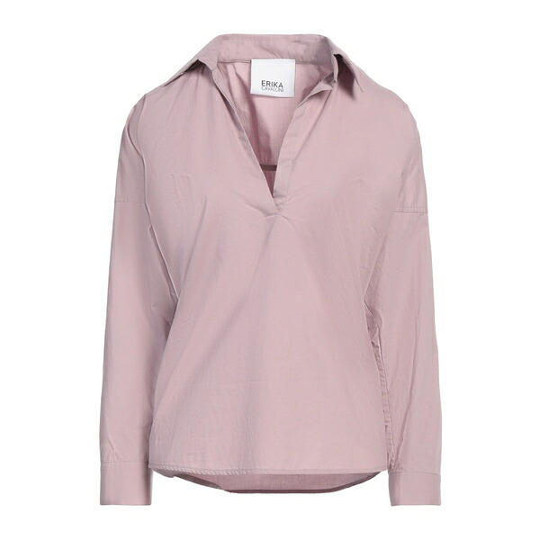 【送料無料】 エリカ・カヴァリーニ レディース Tシャツ トップス Tops Purple|asty