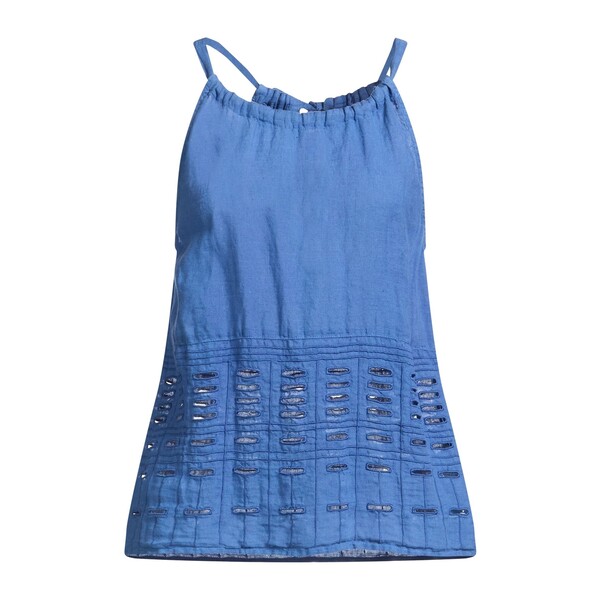 【貨物輸送無料】 １２０％リノ レディース プルオーバー トップス Tops Blue