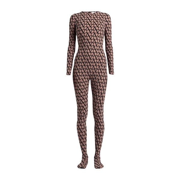 【送料無料】 ヴァレンティノ ガラヴァーニ レディース ワンピース トップス Jumpsuits Brown|asty