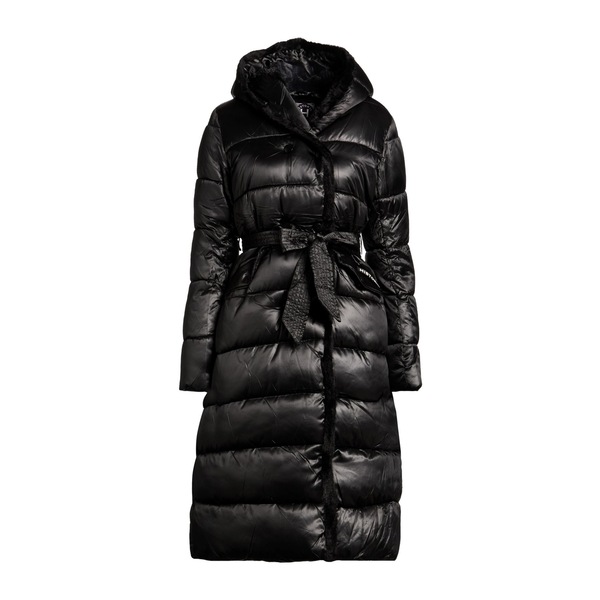 【貨物輸送無料】 病的興奮悪だくみ レディース 上衣＆上衣 アウター Puffers Black