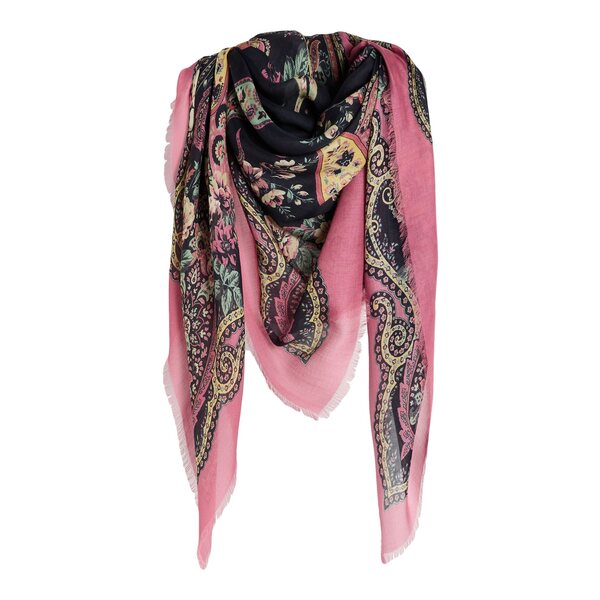 【貨物輸送無料】 エトロ レディース えり巻き・袈裟・えり巻き 付属物 Scarves Pink