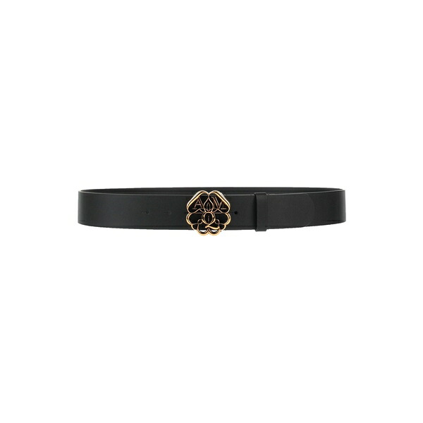【貨物輸送無料】 マックイーン レディース 三尺帯 付属物 Belts Black
