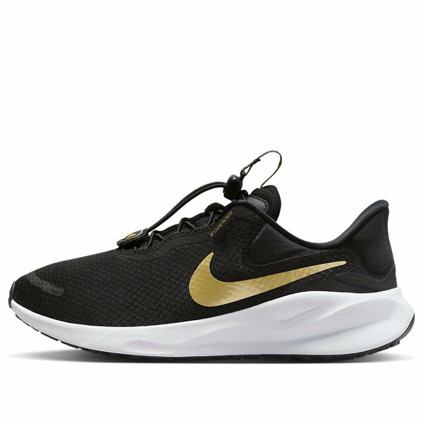 Nike ナイキ レディース スニーカー  【(WMNS) Nike Revolution 7 EasyOn Black Gold FN7999-002】  サイズ US_7(24.0cm)