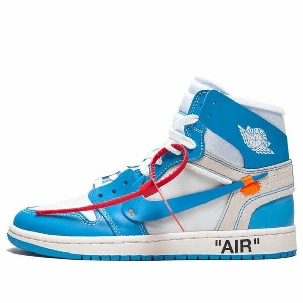 楽天市場】NIKE AIR JORDAN 1 x OFF-WHITE NRG white/dk powder blue