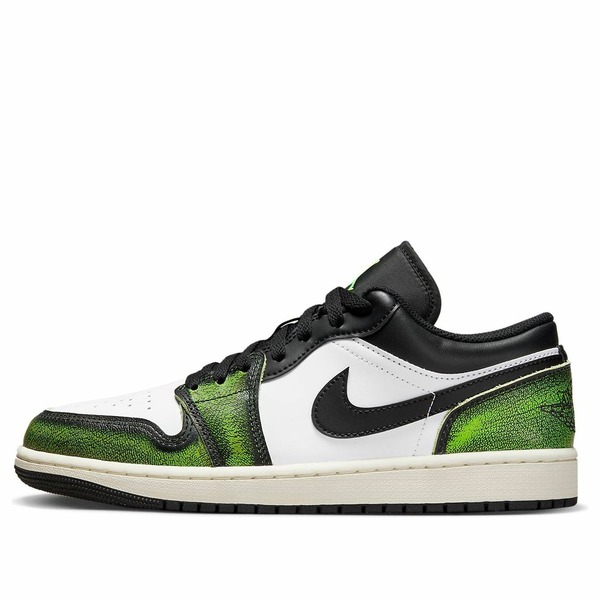 Jordan ジョーダン メンズ スニーカー  【Air Jordan 1 Low SE \u0027Wear-Away - Electric Green\u0027 DN3705-003】  大きさ US_12.5(30.5糎)