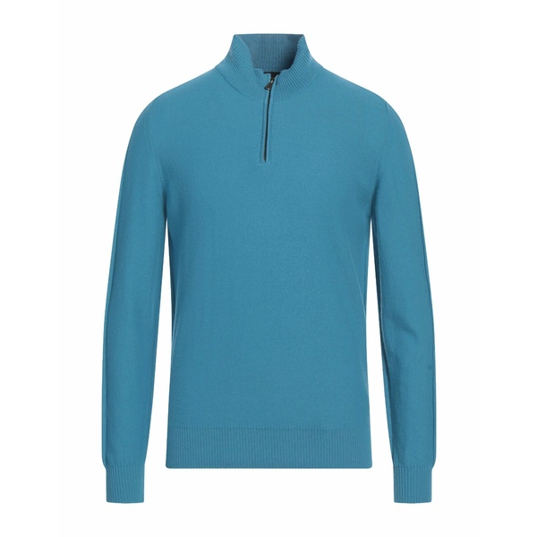 【貨物輸送無料】 アルファス テューディオ メンズ 編み物\u0026スウェーター アウター Turtlenecks Blue