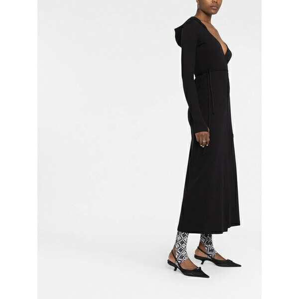 マリーン セル レディース ワンピース トップス Midi dresses Black