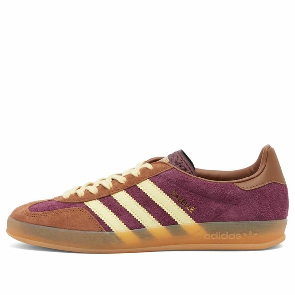 adidas アディダス メンズ スニーカー  【adidas Gazelle Indoor \u0027Maroon Almost Yellow\u0027 JI0324】  大きさ US_M_13
