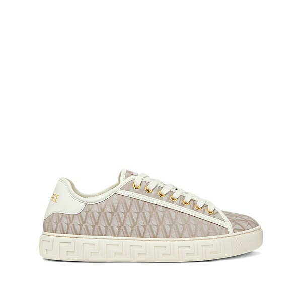ヴェルサーチ レディース スニーカー シューズ Greca-pattern sneakers Neutrals
