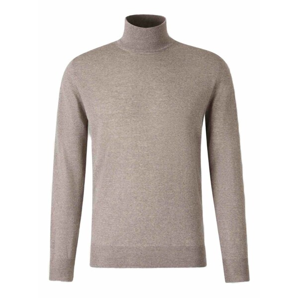 カナーリ メンズ 編み物\u0026プルオーバー アウター High-neck sweater Neutrals