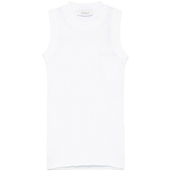 運動競技マックス レディース カットソー トップス Tione tank top  White
