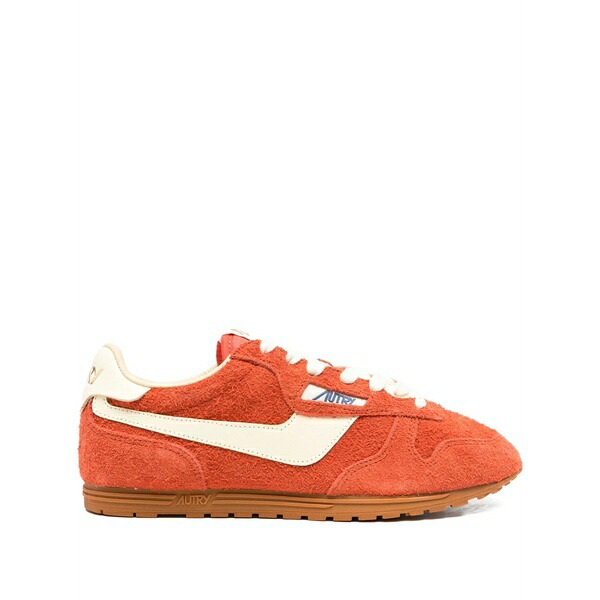 オートリー レディース スニーカー シューズ Suede sneakers Orange