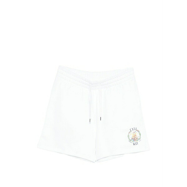 カサブランカ メンズ 心地好いズボン下 ボトムス Casa way shorts White