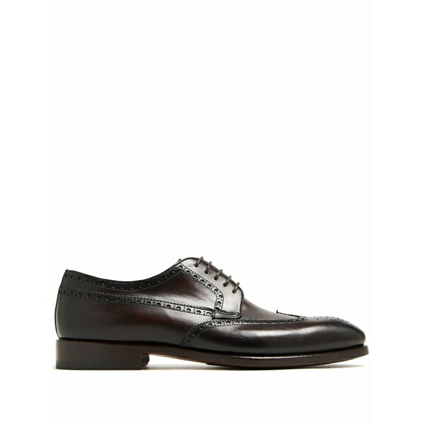 マグナーニ メンズ お召しものシューズ シューズ Leather brogues Brown