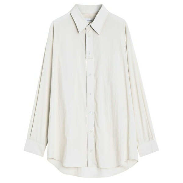 ルメール メンズ ティーシャツ トップス Pointed-collar shirt Neutrals