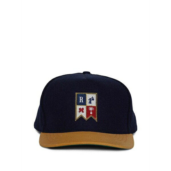ルード メンズ 帽子 アクセサリー Logo-patch baseball cap Blue|asty
