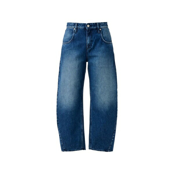 循環過程 レディース ジーンズズボン下 ボトムス Aida faded wide-leg jeans Blue