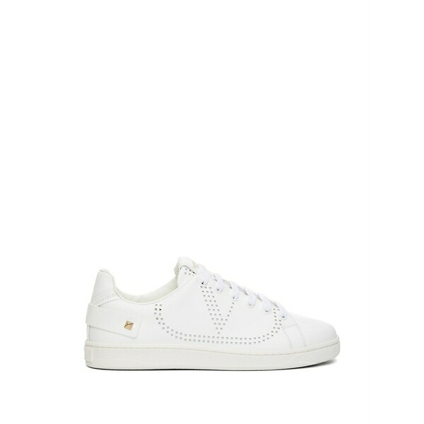 ヴァレンティノ ガラヴァーニ レディース スニーカー シューズ Backnet calfskin sneakers White