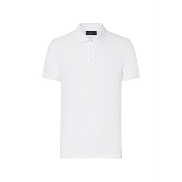 ピューテリー メンズ スポーツシャツ トップス Marea logo-patch polo shirt White