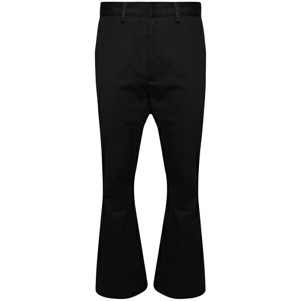 アミリ メンズ 心地よいズボン下 ボトムス Kick flared trousers Black