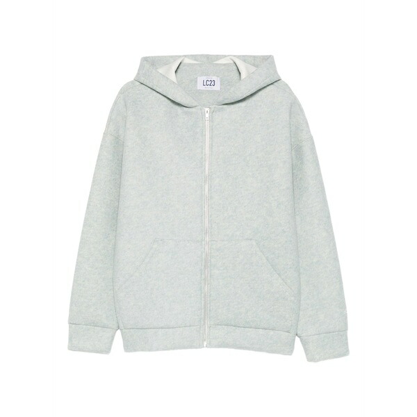 エルシー23 メンズ パーカー・スウェットシャツ アウター Zip hoodie Green｜asty