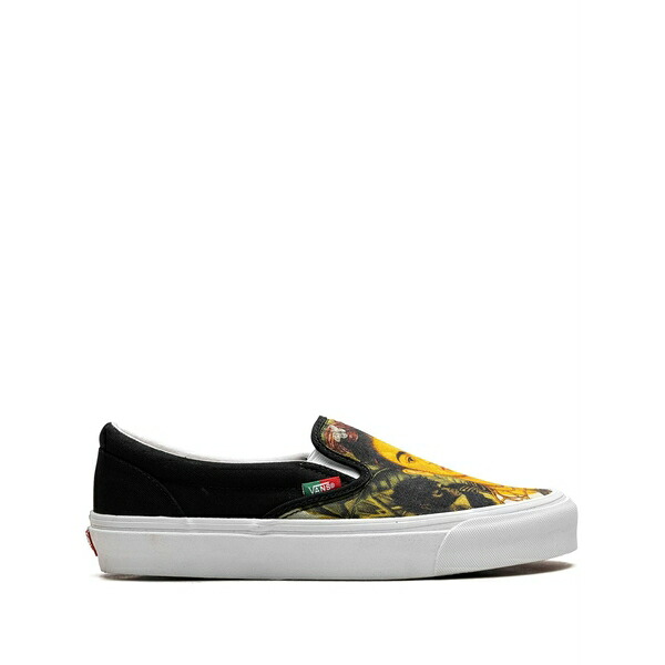 バンズ メンズ スニーカー シューズ X frida kahlo slip-on sneakers Black