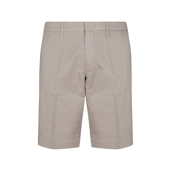 フェイ メンズ 心地好いズボン下 ボトムス Logo-patch chino shorts Grey
