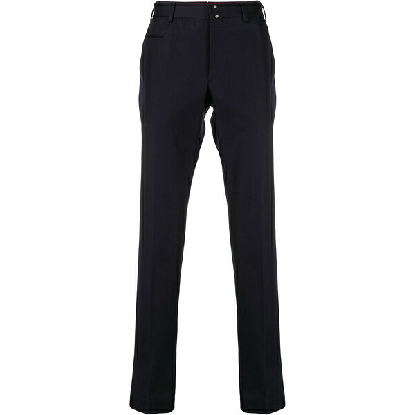 インコテックス メンズ 心地好いズボン下 ボトムス Straight-leg chino trousers Blue