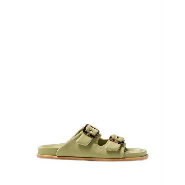 エレス レディース サンダル シューズ Izia buckle mules Green