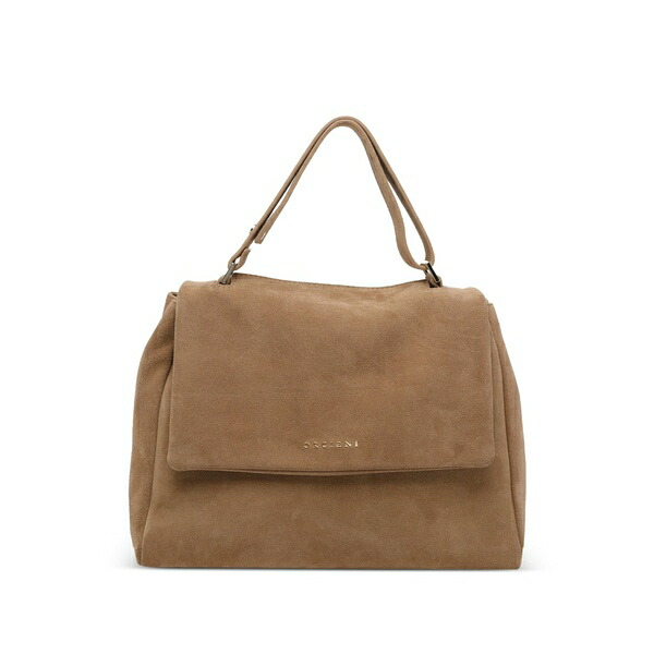 オルチアーニ レディース トートバッグ 御徒面子 Sveva peach flowers tote bag Neutrals