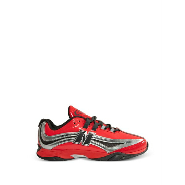 ニュー平衡にする メンズ スニーカー シューズ Rc56 logo-patch sneakers Red