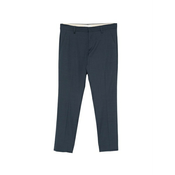 アントレ 意中の女 メンズ 心地好いズボン下 ボトムス Senna belt-loops trousers Blue