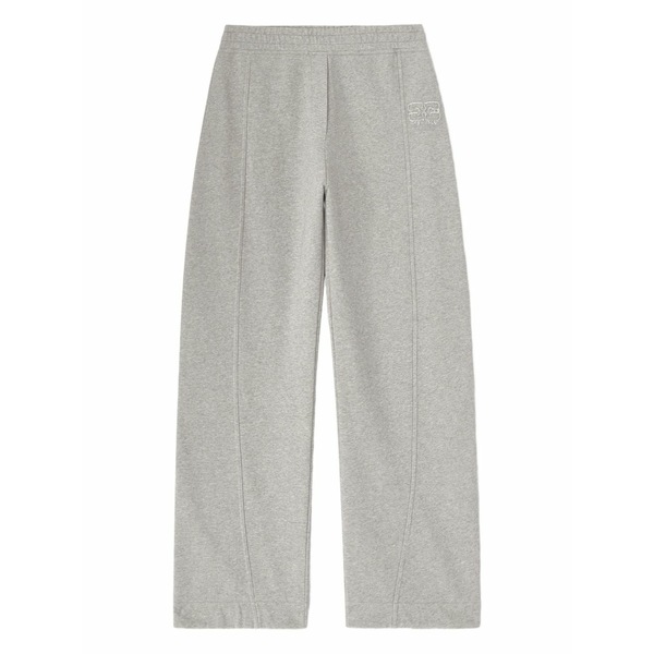 ガニー レディース 心地好いズボン下 ボトムス Embroidered panel trousers Grey
