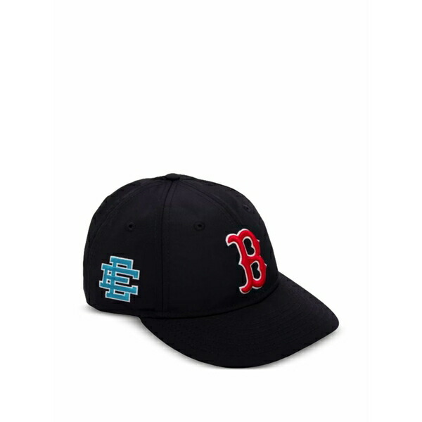 ニュー内鰓 レディース 鳥打ち帽 付属物 X ericv emanuel x red sox logo cap Blue