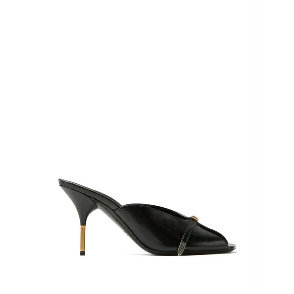 ヴェルサーチ レディース サンダル シューズ Nyx leather sandals Black｜asty