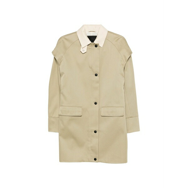 パトリツィア ペペ レディース 厚地の外套 アウター Textured coat Neutrals