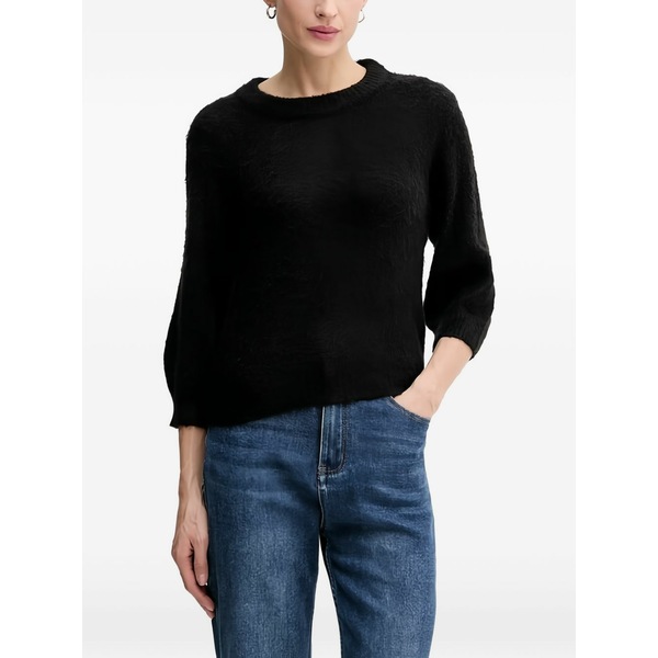 ベネトン レディース ニット&セーター アウター Round-neck sweater Black｜asty 25,012円
