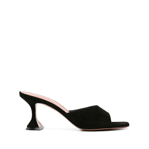 アミナモアディ レディース サンダル シューズ Lupita suede sandals Black