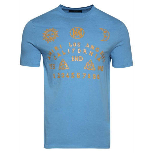 アミリ メンズ プルオーバー トップス Ouija board print t-shirt Blue