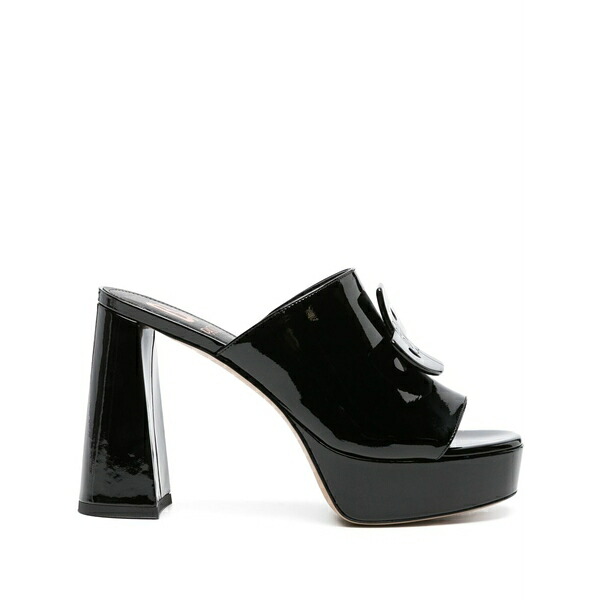 ジャンパトゥ レディース サンダル シューズ X bettina vermillon glossy anitta 110粍 mules Black