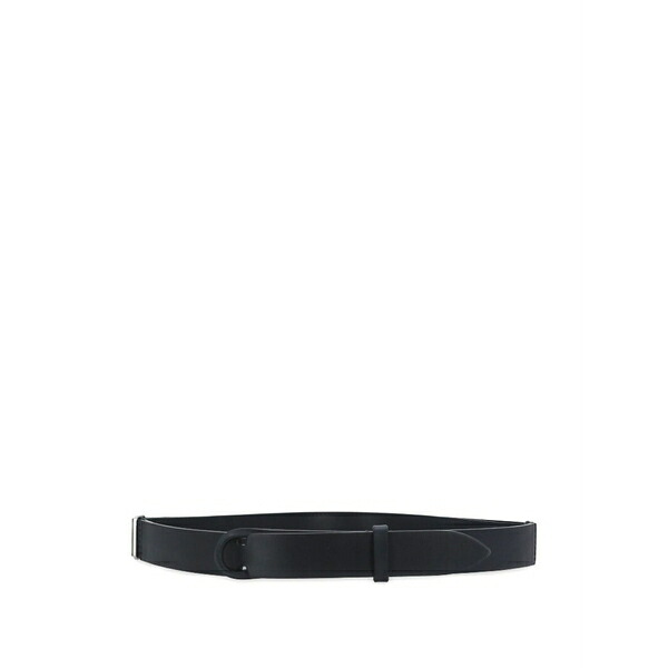 オルチアーニ メンズ 胴締め 佩び物 Nobuckle sliding-ring belt Blue