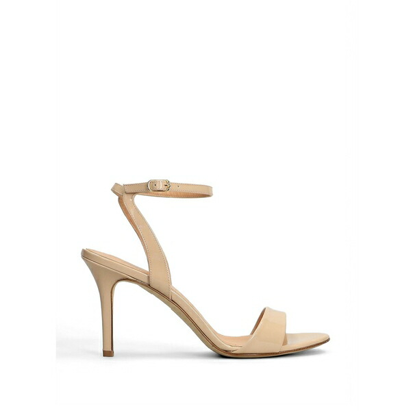 ザ・セラー レディース サンダル シューズ Patent-leather ankle-strap sandals Neutrals｜asty