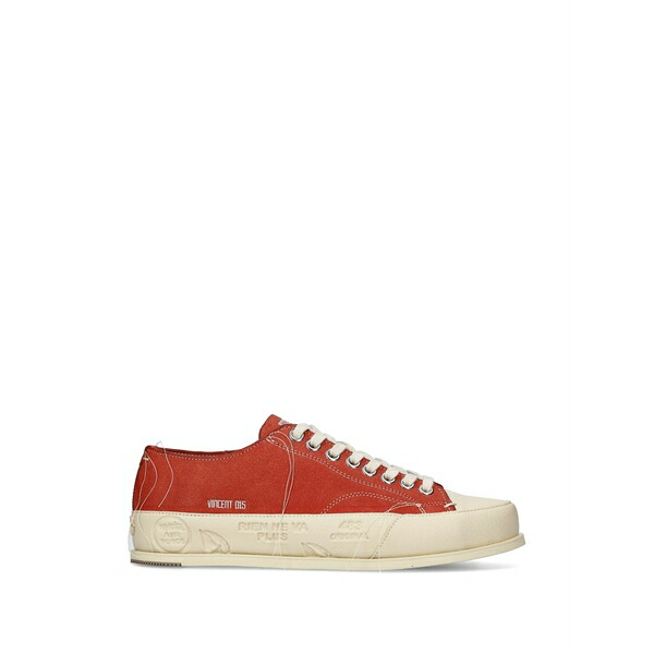 プレミアータ メンズ スニーカー シューズ Vincent sneakers Red