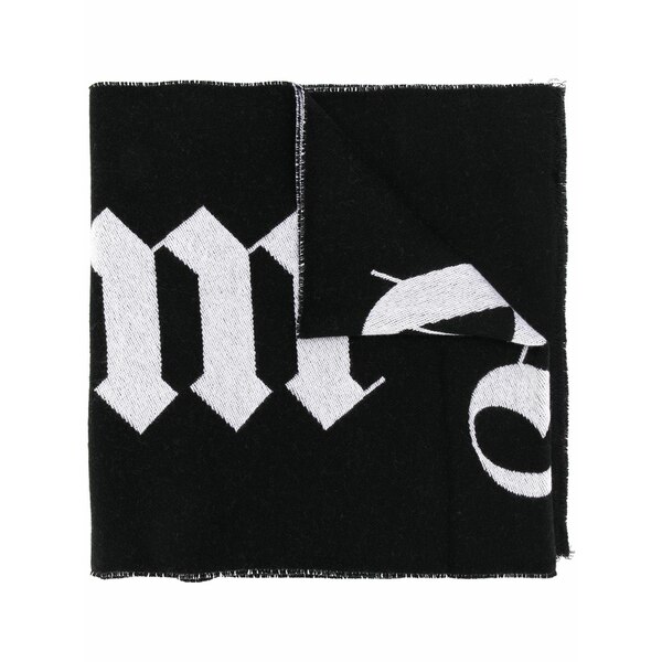 パーム・エンジェルス メンズ えり巻き・袈裟・えり巻き 付属物 Large logo scarf Black