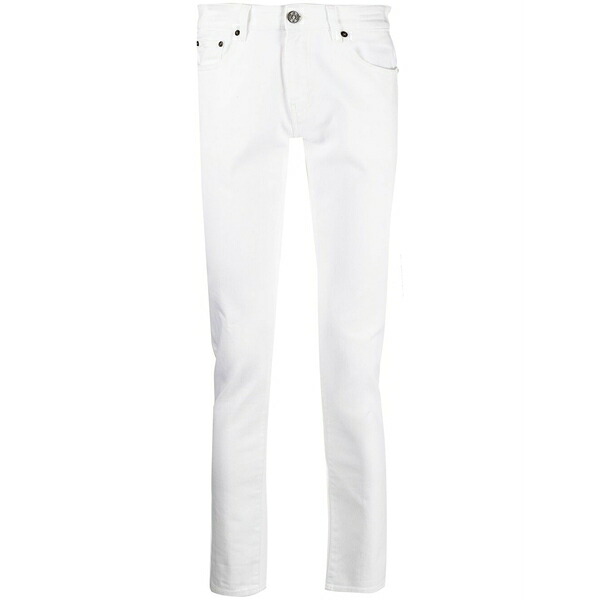 PTトリノ メンズ ジーンズズボン下 ボトムス Five-pocket slim-fit jeans White